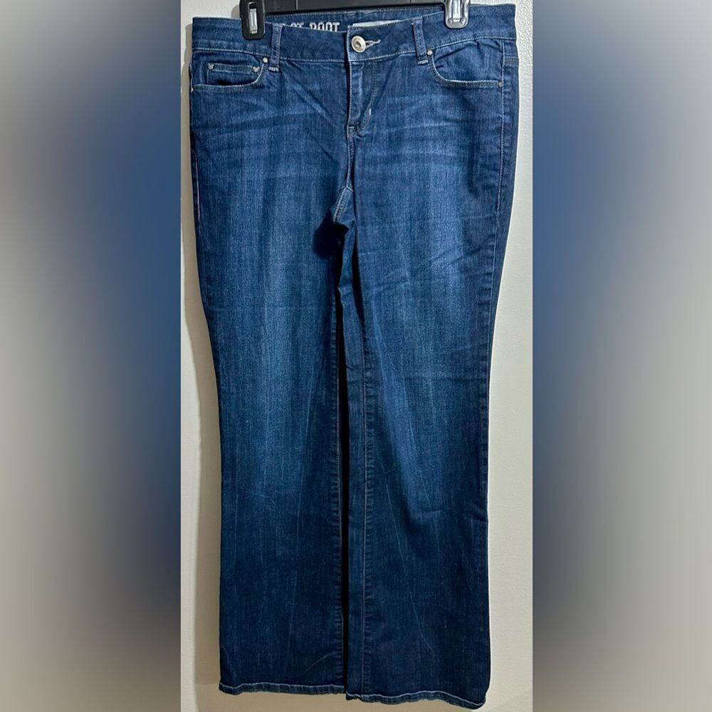 DKNY Dark Blue Flare Jeans Size 10 (126)